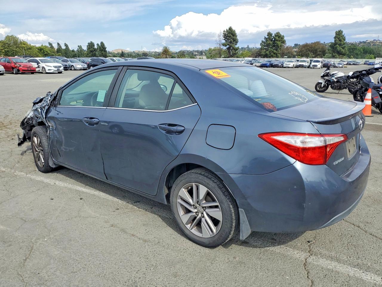 2015 Toyota Corolla Le Eco Plus Gray vin: 2T1BPRHEXFC381668