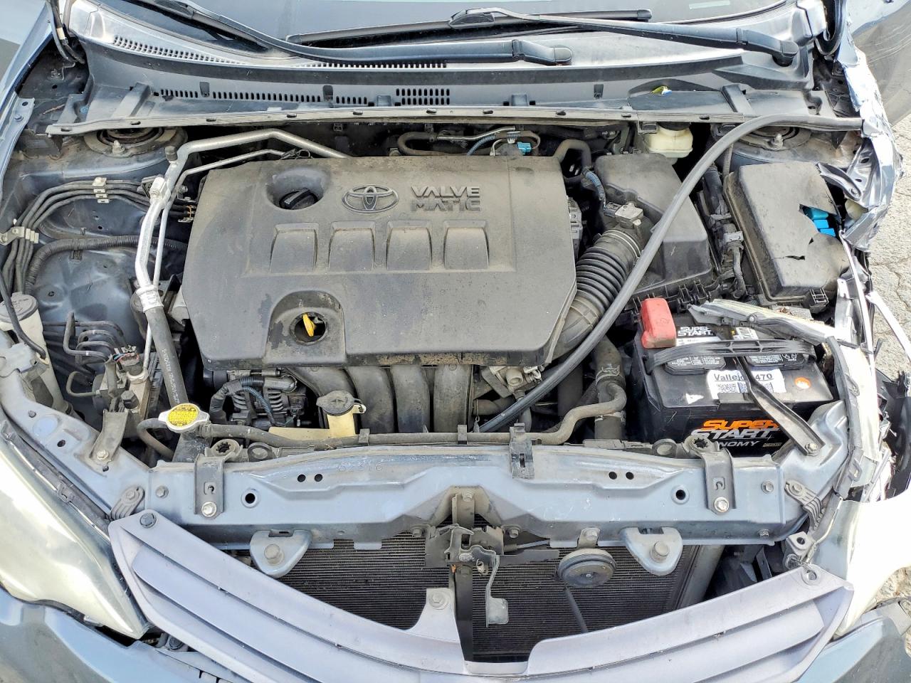 2015 Toyota Corolla Le Eco Plus Gray vin: 2T1BPRHEXFC381668