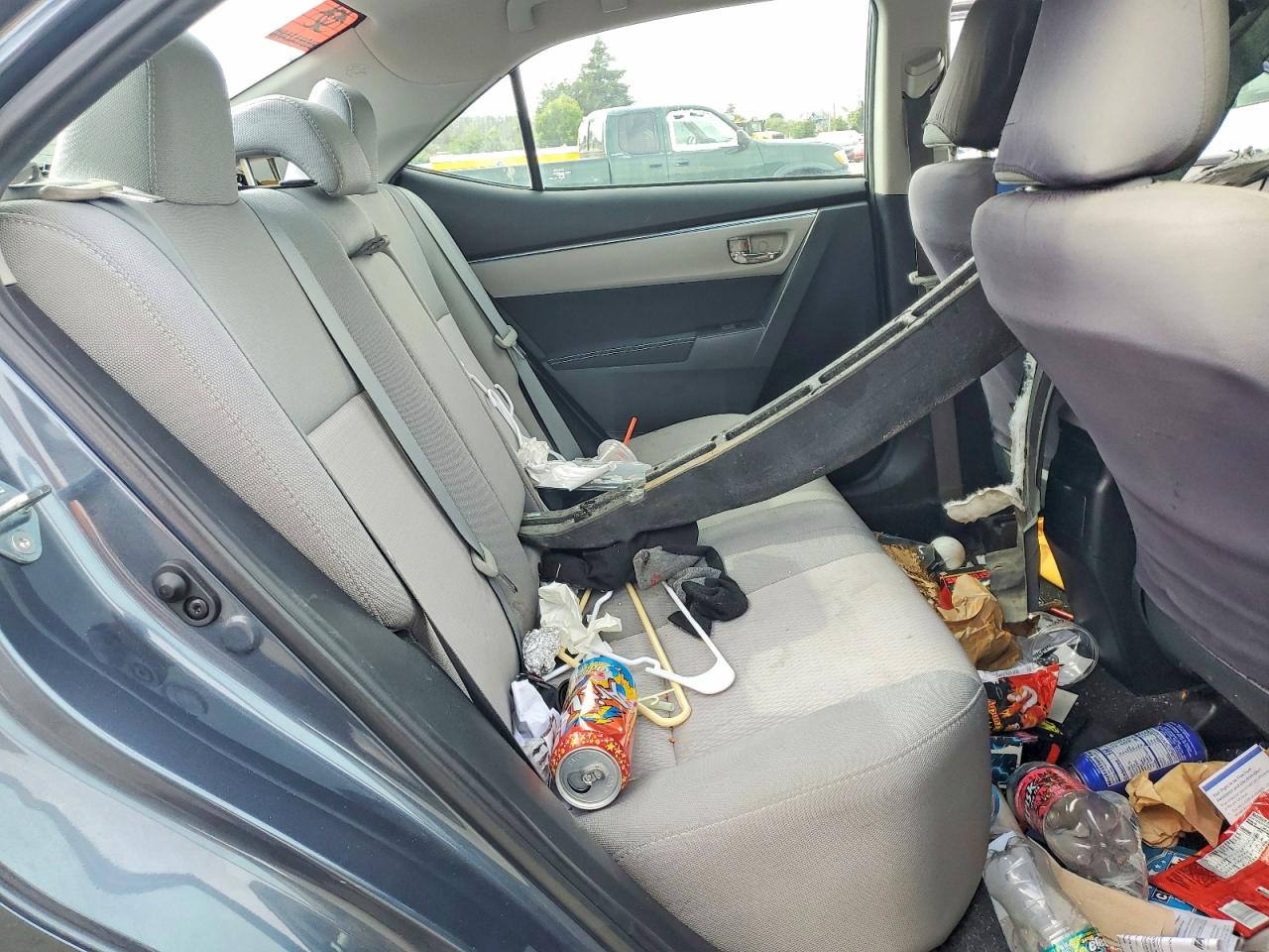 2015 Toyota Corolla Le Eco Plus Gray vin: 2T1BPRHEXFC381668