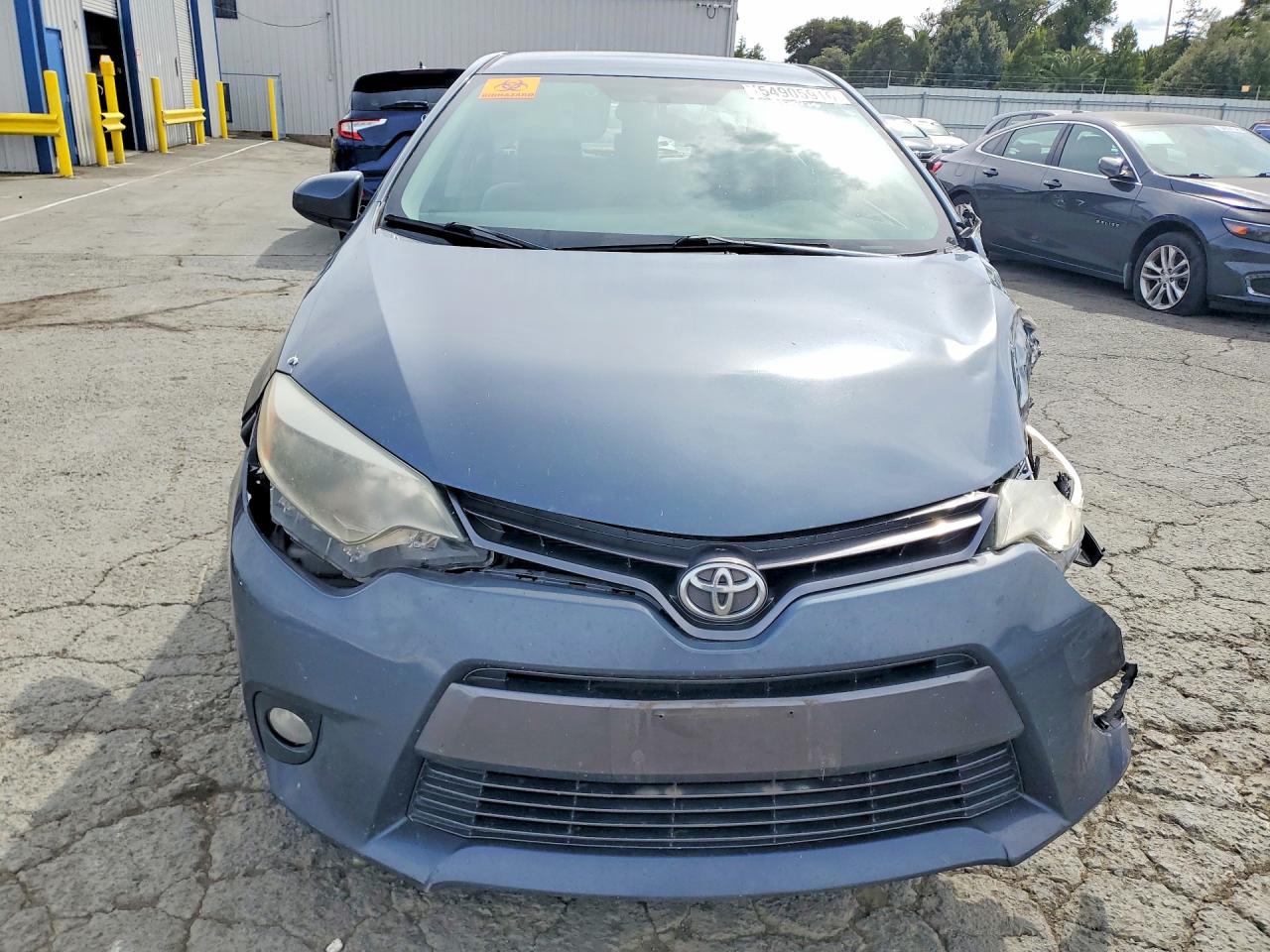 2015 Toyota Corolla Le Eco Plus Gray vin: 2T1BPRHEXFC381668