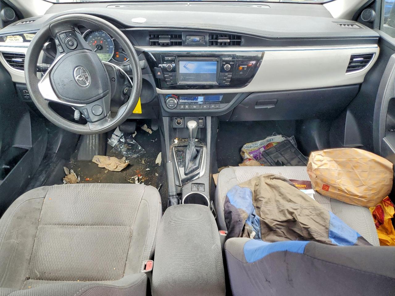 2015 Toyota Corolla Le Eco Plus Gray vin: 2T1BPRHEXFC381668