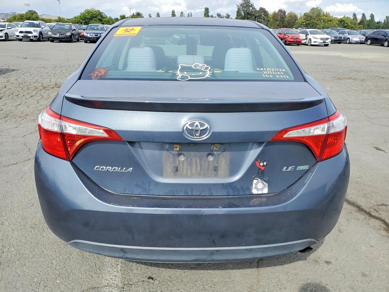 2015 Toyota Corolla Le Eco Plus Gray vin: 2T1BPRHEXFC381668