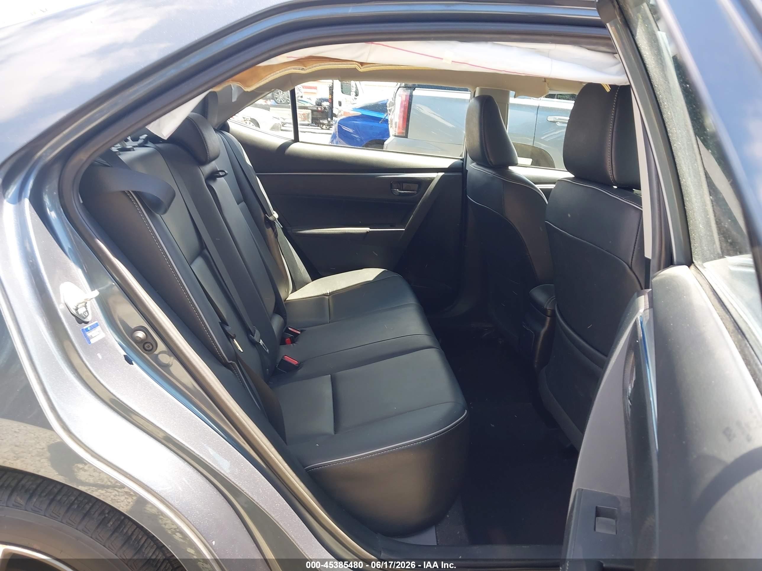 2015 Toyota Corolla Le Eco Premium Gray vin: 2T1BPRHEXFC388250