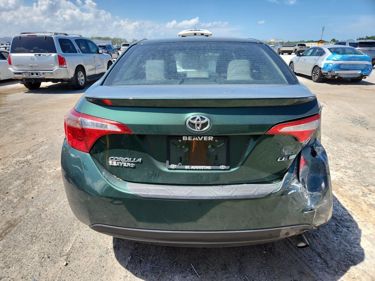 2016 Toyota Corolla Eco   Green vin: 2T1BPRHEXGC554185