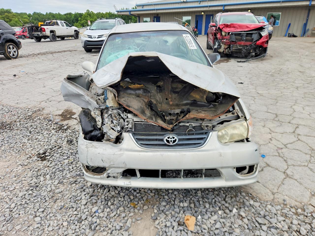 2001 Toyota Corolla Le Silver vin: 2T1BR12E01C496471