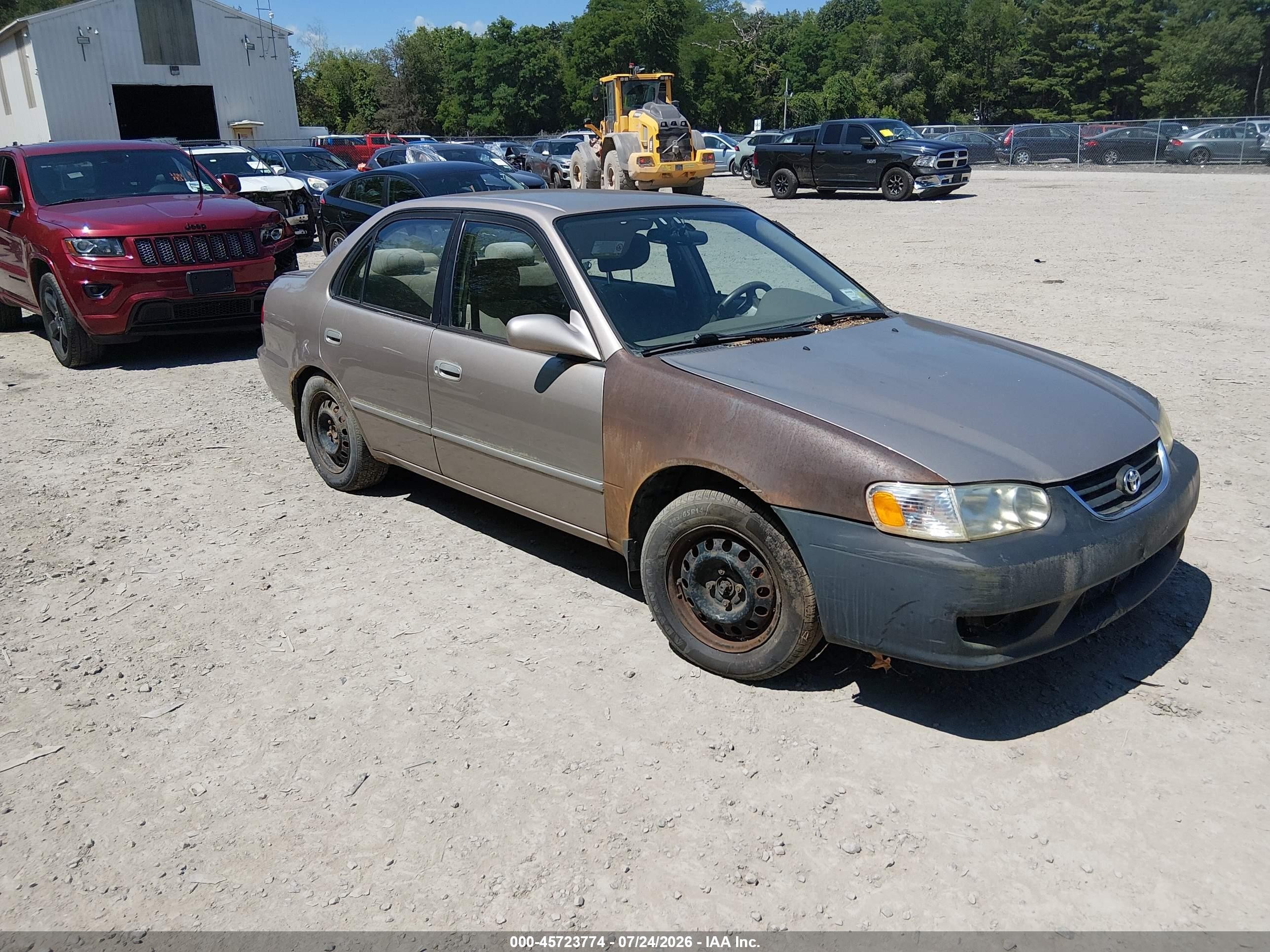 2002 Toyota Corolla Le Champagne vin: 2T1BR12E02C527042