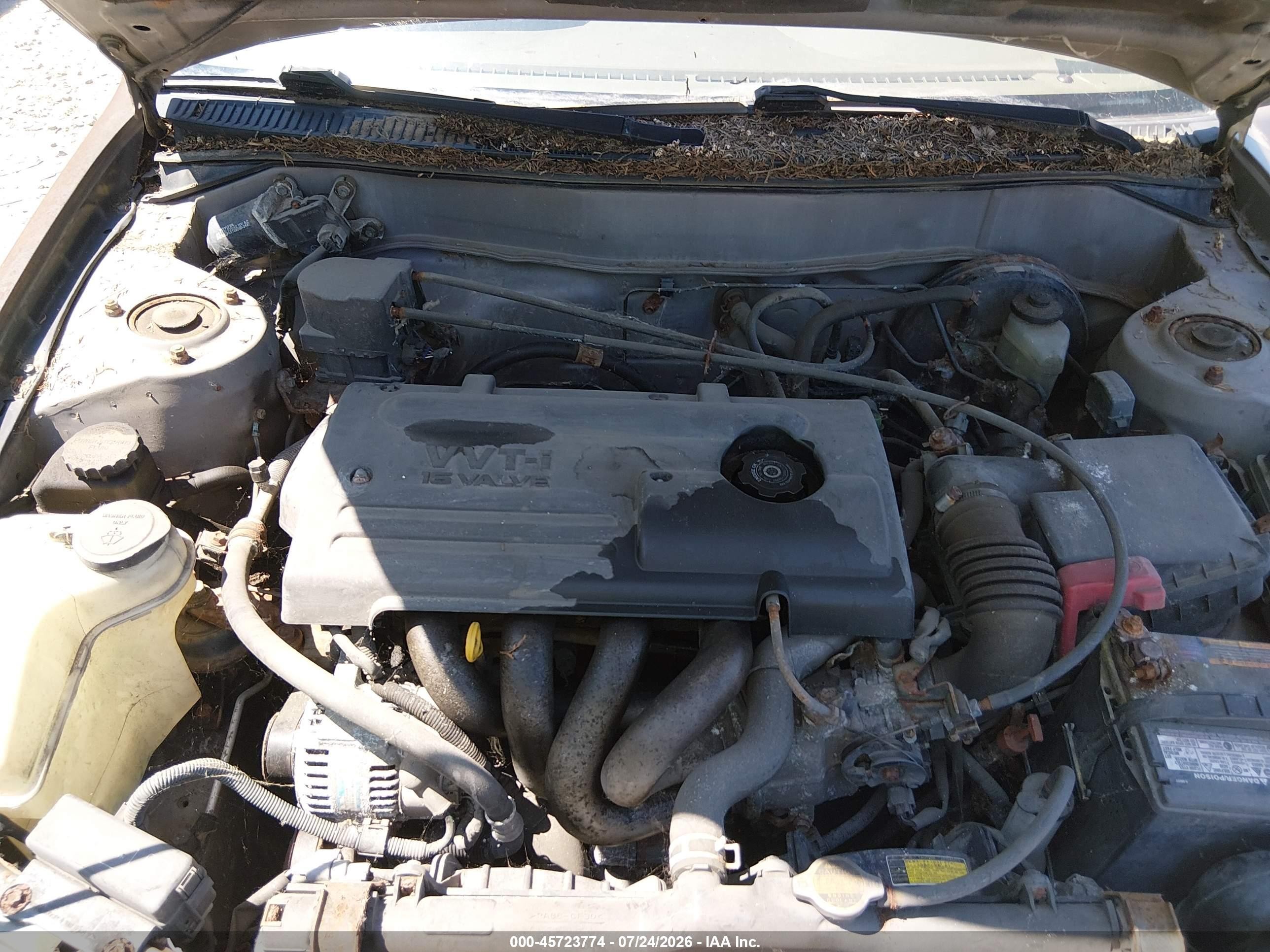2002 Toyota Corolla Le Champagne vin: 2T1BR12E02C527042