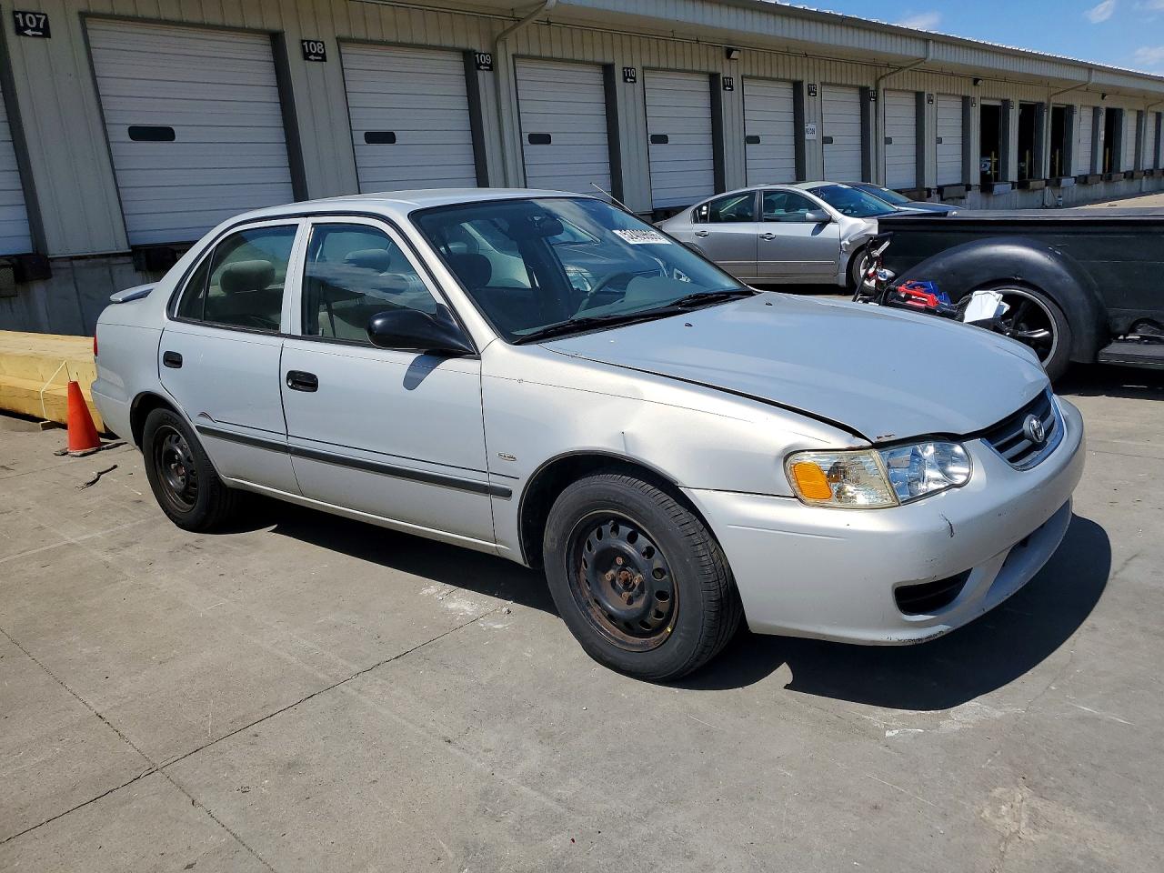 2002 Toyota Corolla Ce Серебряный vin: 2T1BR12E02C558985