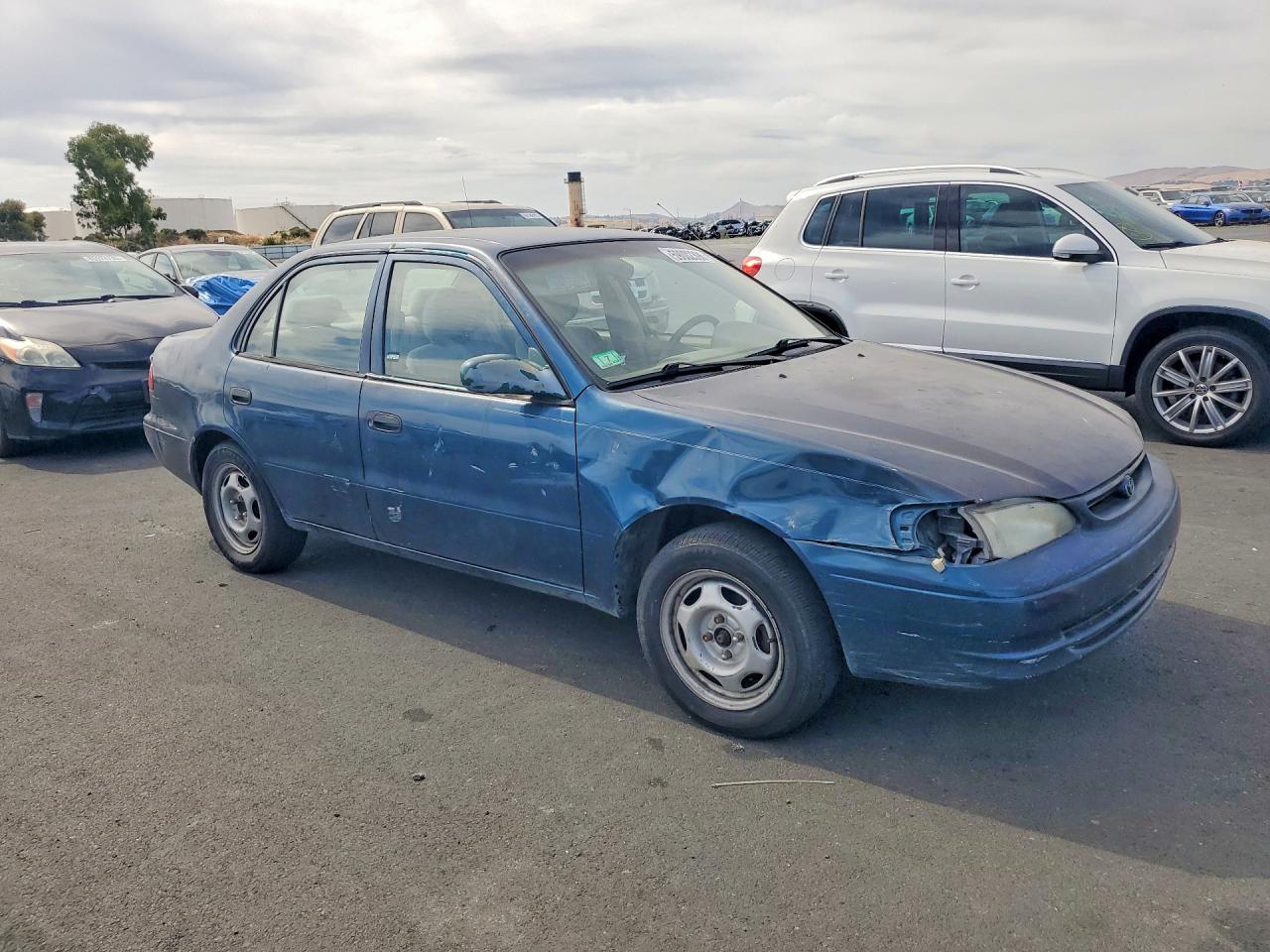 1998 Toyota Corolla Ve Blue vin: 2T1BR12E1WC098385