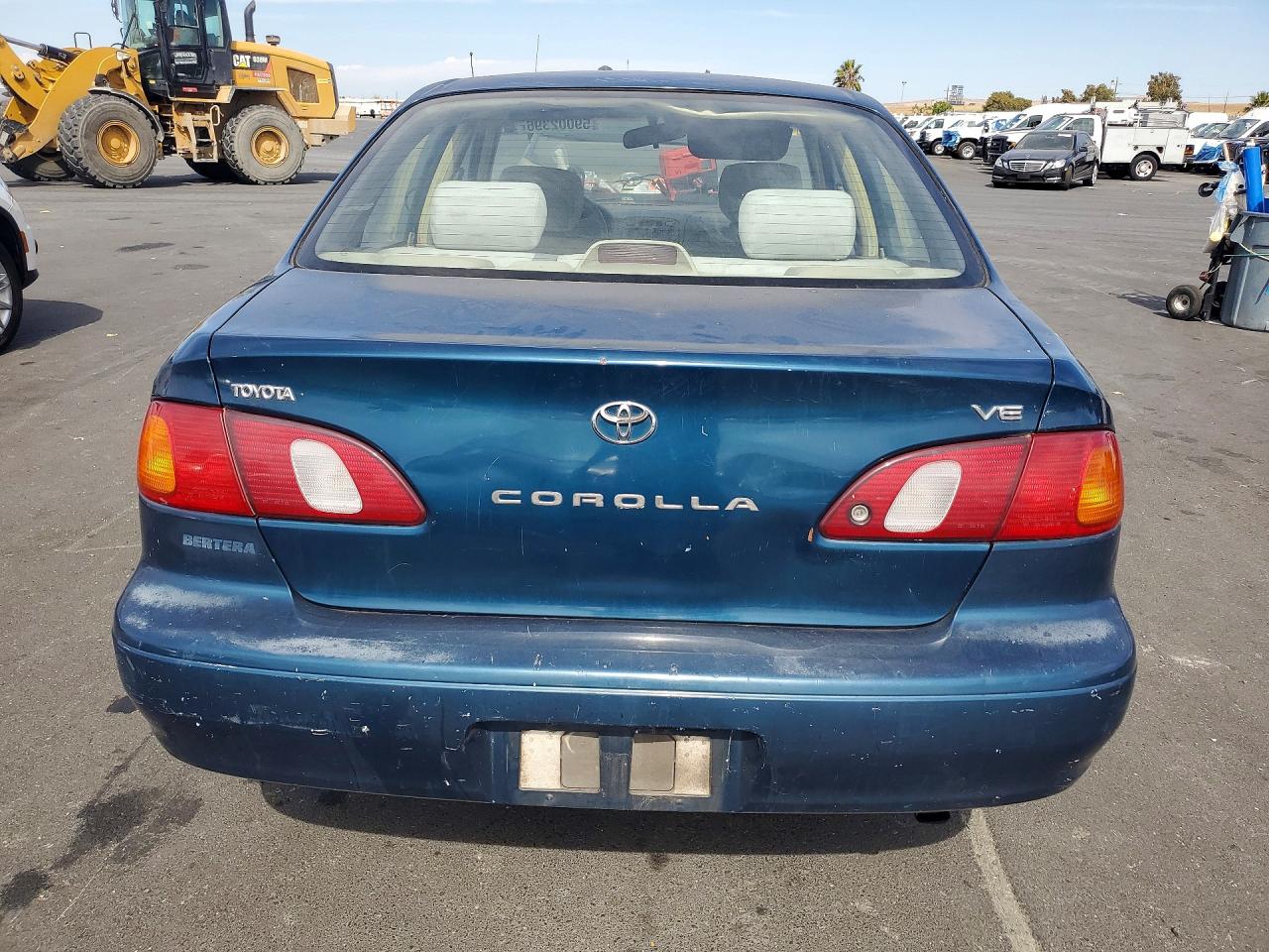 1998 Toyota Corolla Ve Blue vin: 2T1BR12E1WC098385