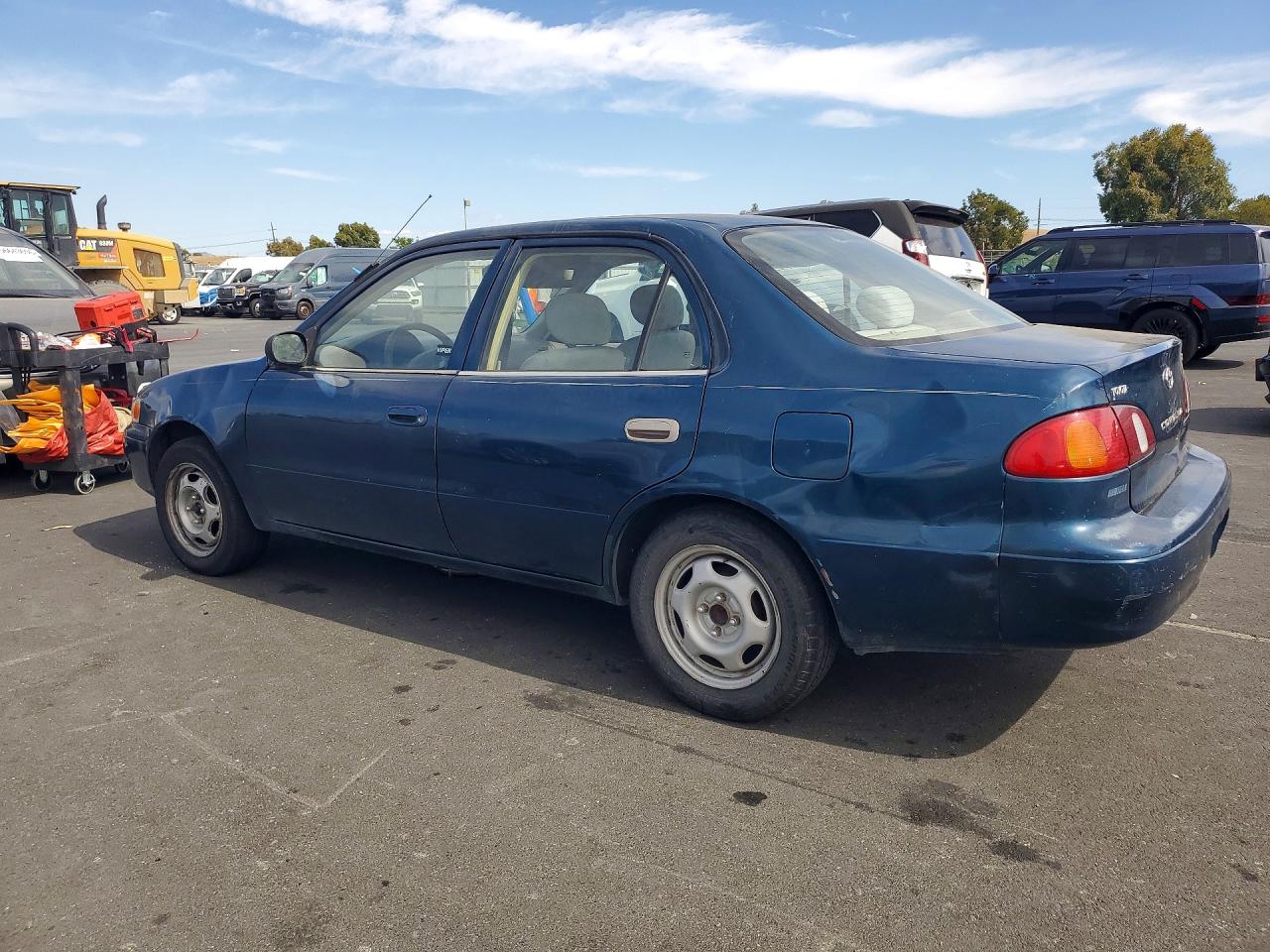 1998 Toyota Corolla Ve Blue vin: 2T1BR12E1WC098385