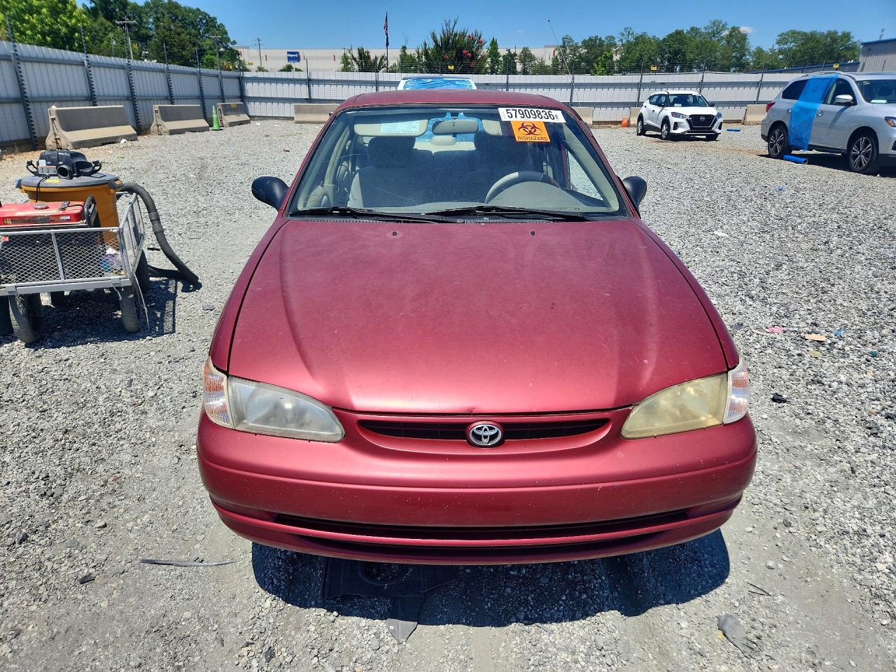 1999 Toyota Corolla Ve Бордовый vin: 2T1BR12E1XC124839