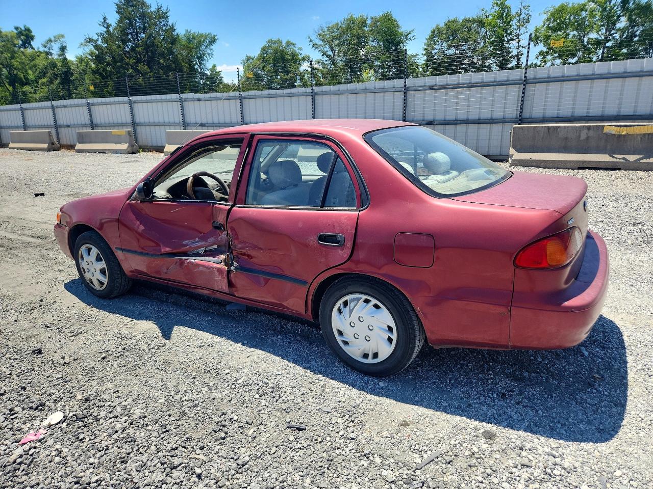 1999 Toyota Corolla Ve Бордовый vin: 2T1BR12E1XC124839
