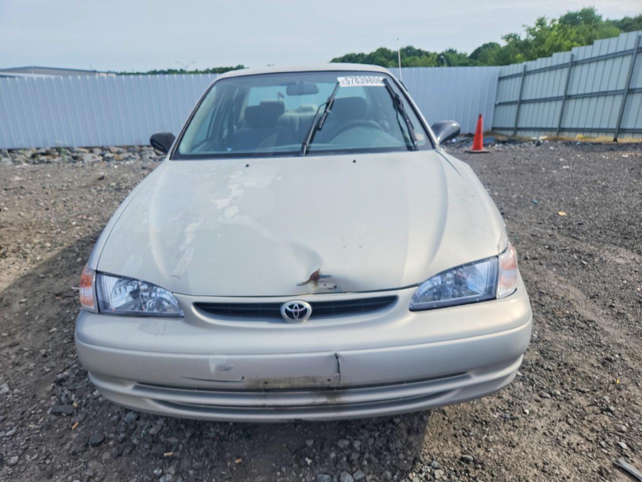 2000 Toyota Corolla Ve Silver vin: 2T1BR12E1YC343334