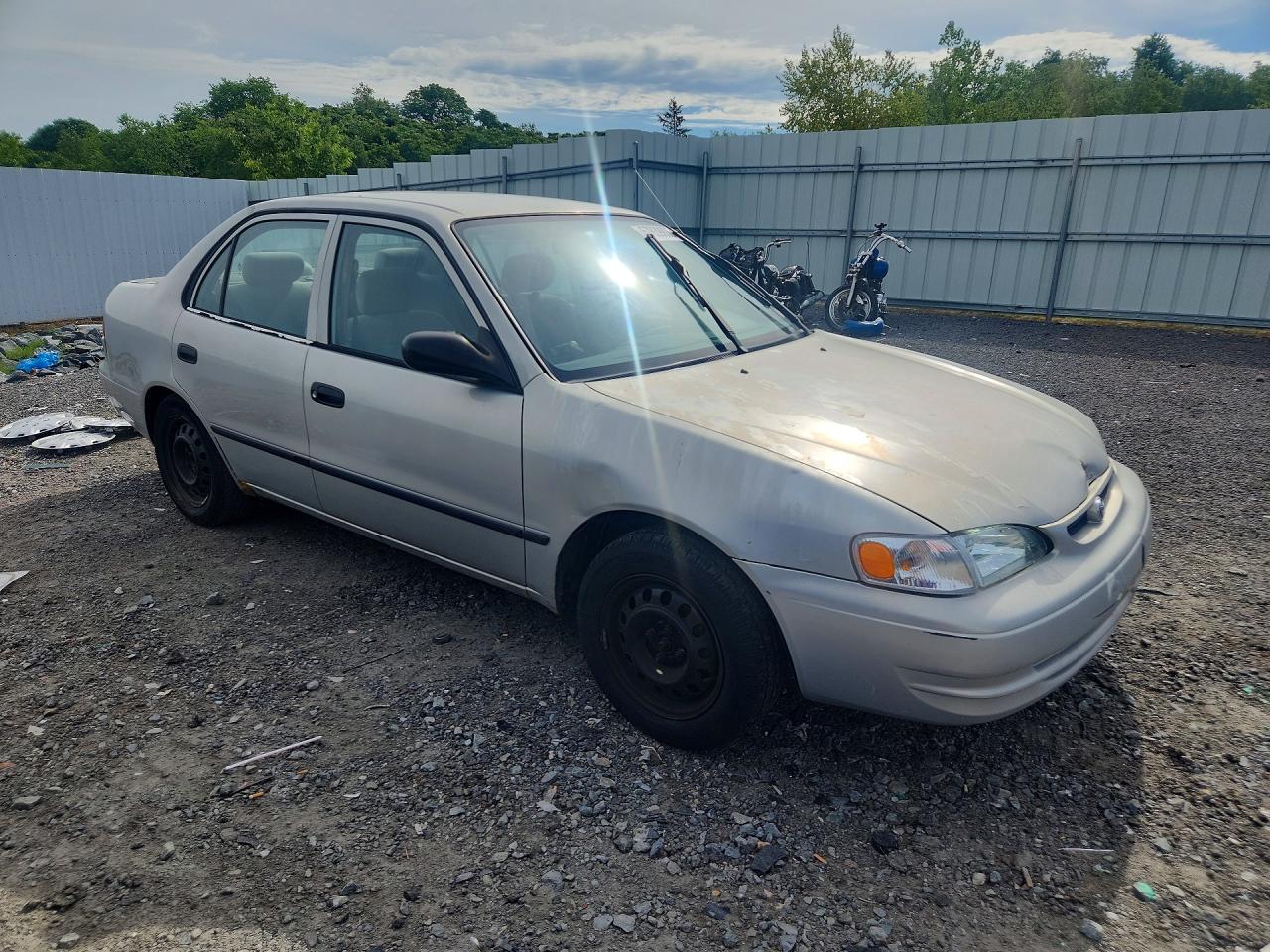 2000 Toyota Corolla Ve Silver vin: 2T1BR12E1YC343334