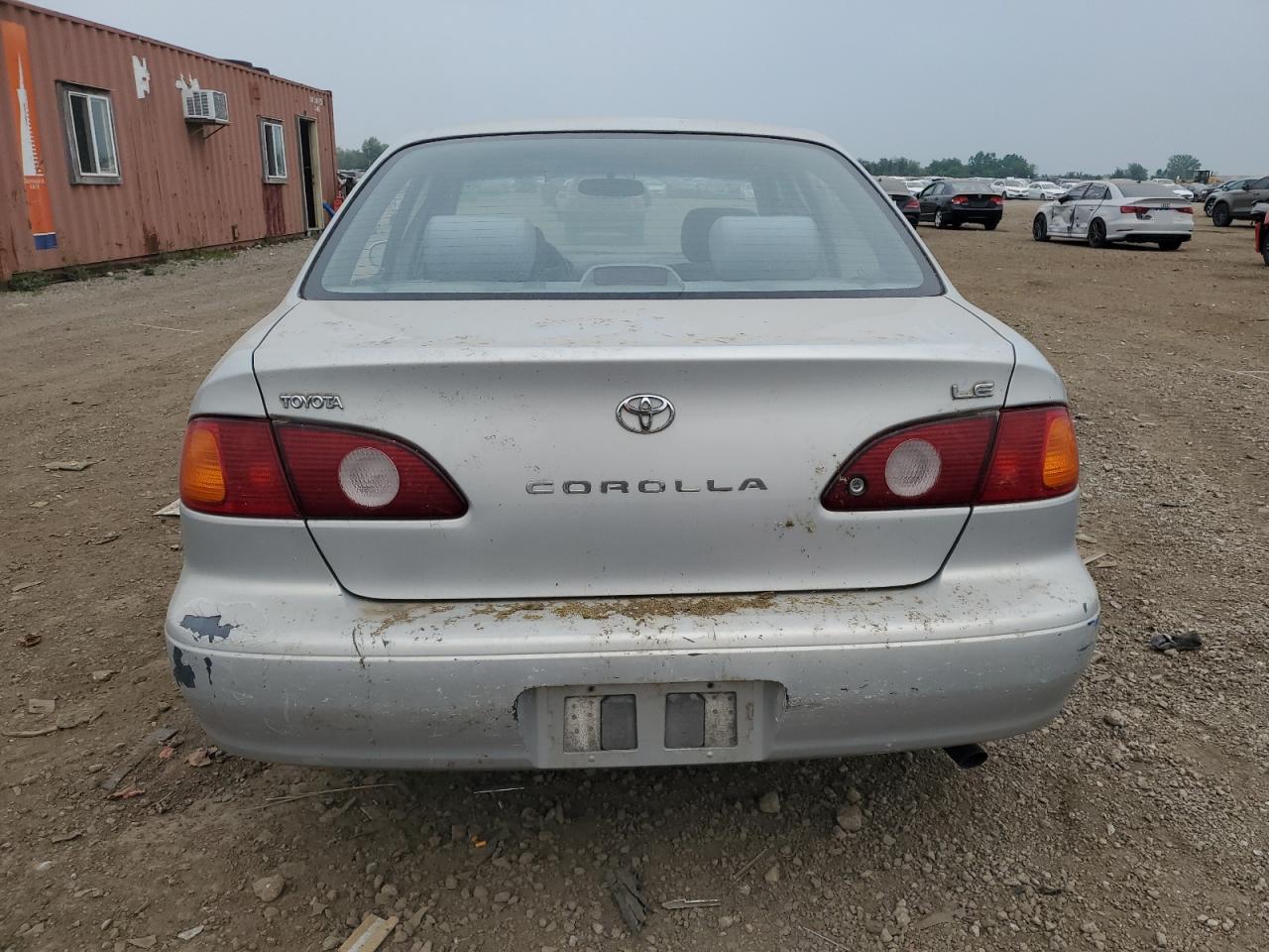 2001 Toyota Corolla Ce Silver vin: 2T1BR12E21C434375