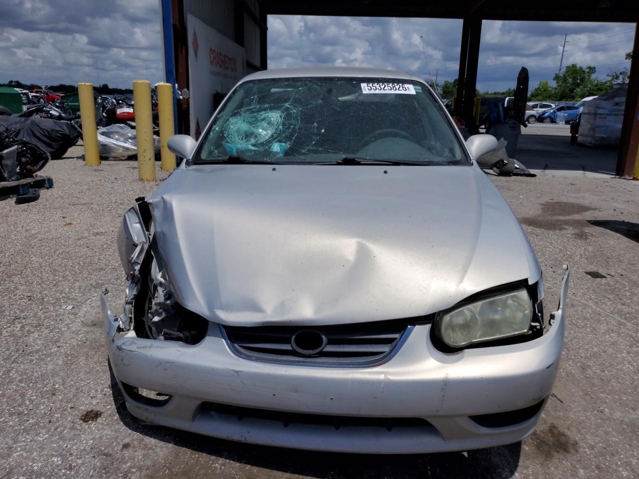 2001 Toyota Corolla Le Beige vin: 2T1BR12E21C481809