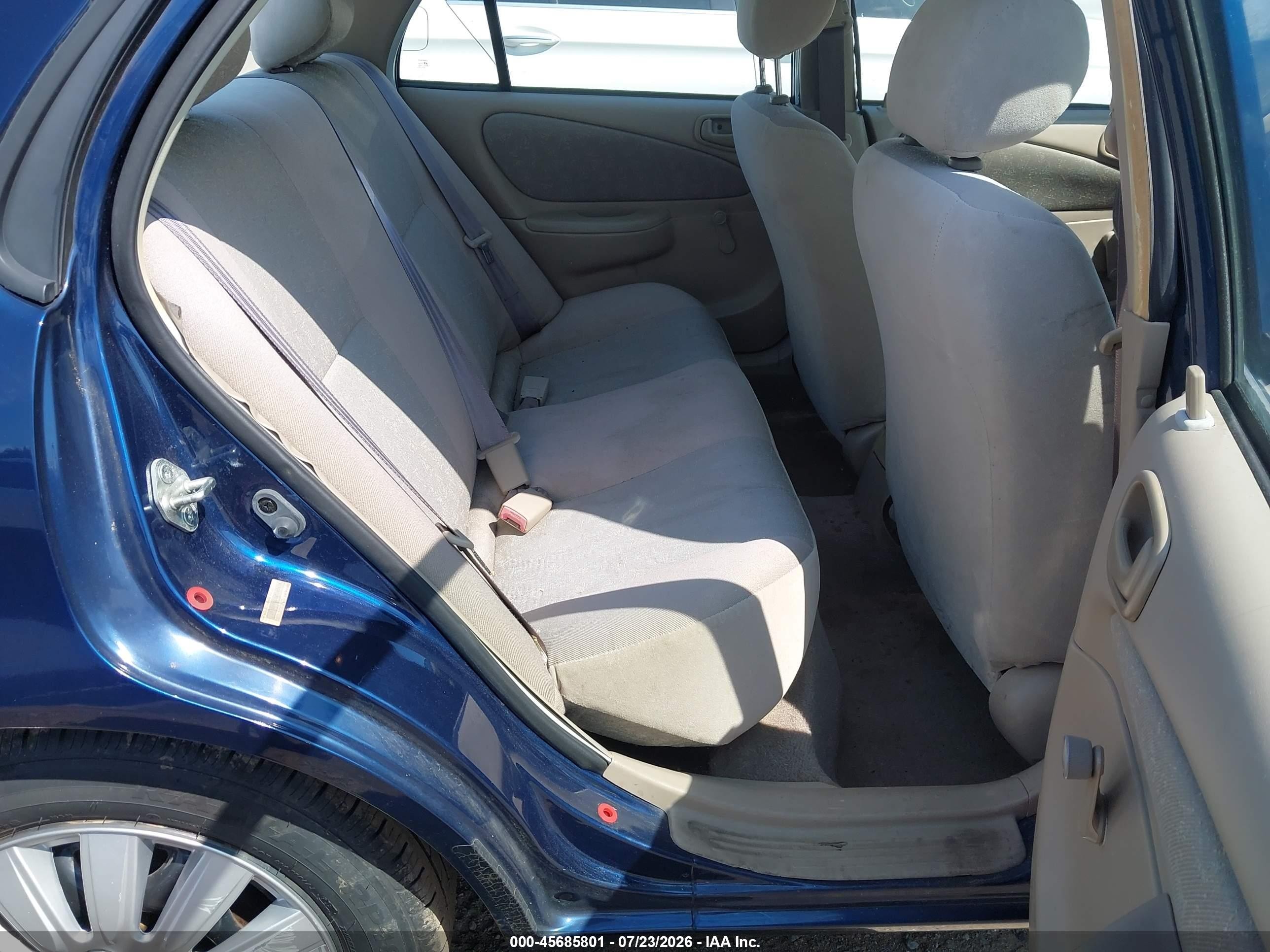 1998 Toyota Corolla Ve Dark Blue vin: 2T1BR12E2WC063676