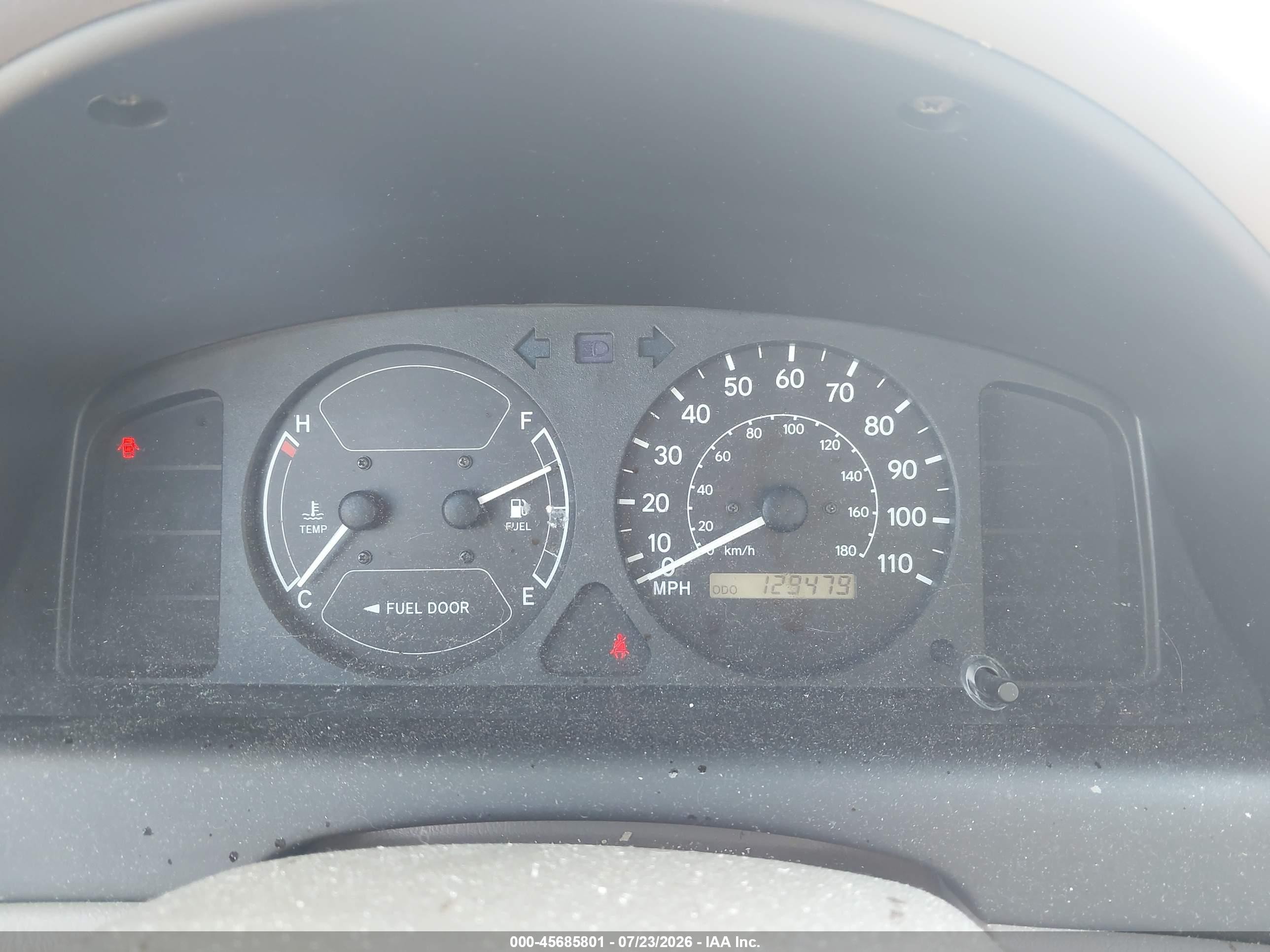 1998 Toyota Corolla Ve Dark Blue vin: 2T1BR12E2WC063676