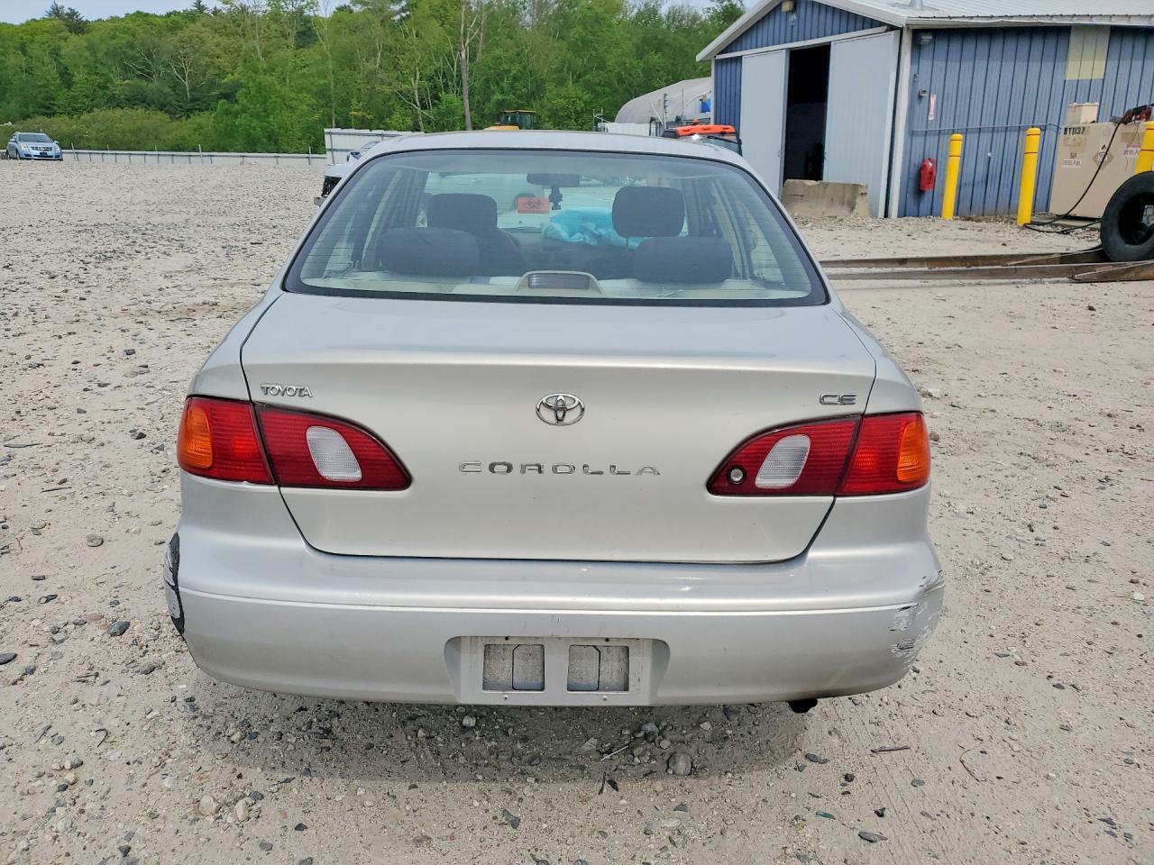 1999 Toyota Corolla Ve Silver vin: 2T1BR12E2XC117527