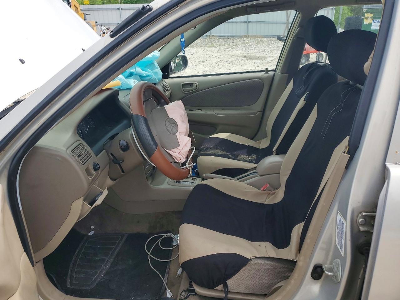 1999 Toyota Corolla Ve Silver vin: 2T1BR12E2XC117527