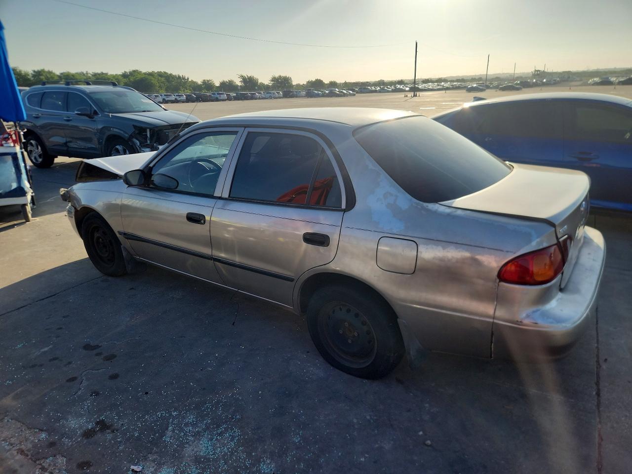 1999 Toyota Corolla Ve Серебряный vin: 2T1BR12E2XC227722