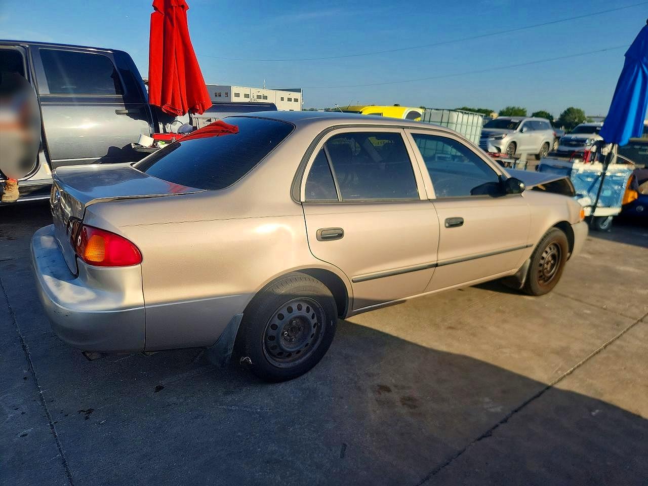 1999 Toyota Corolla Ve Серебряный vin: 2T1BR12E2XC227722