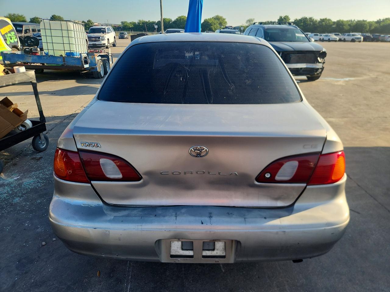 1999 Toyota Corolla Ve Серебряный vin: 2T1BR12E2XC227722
