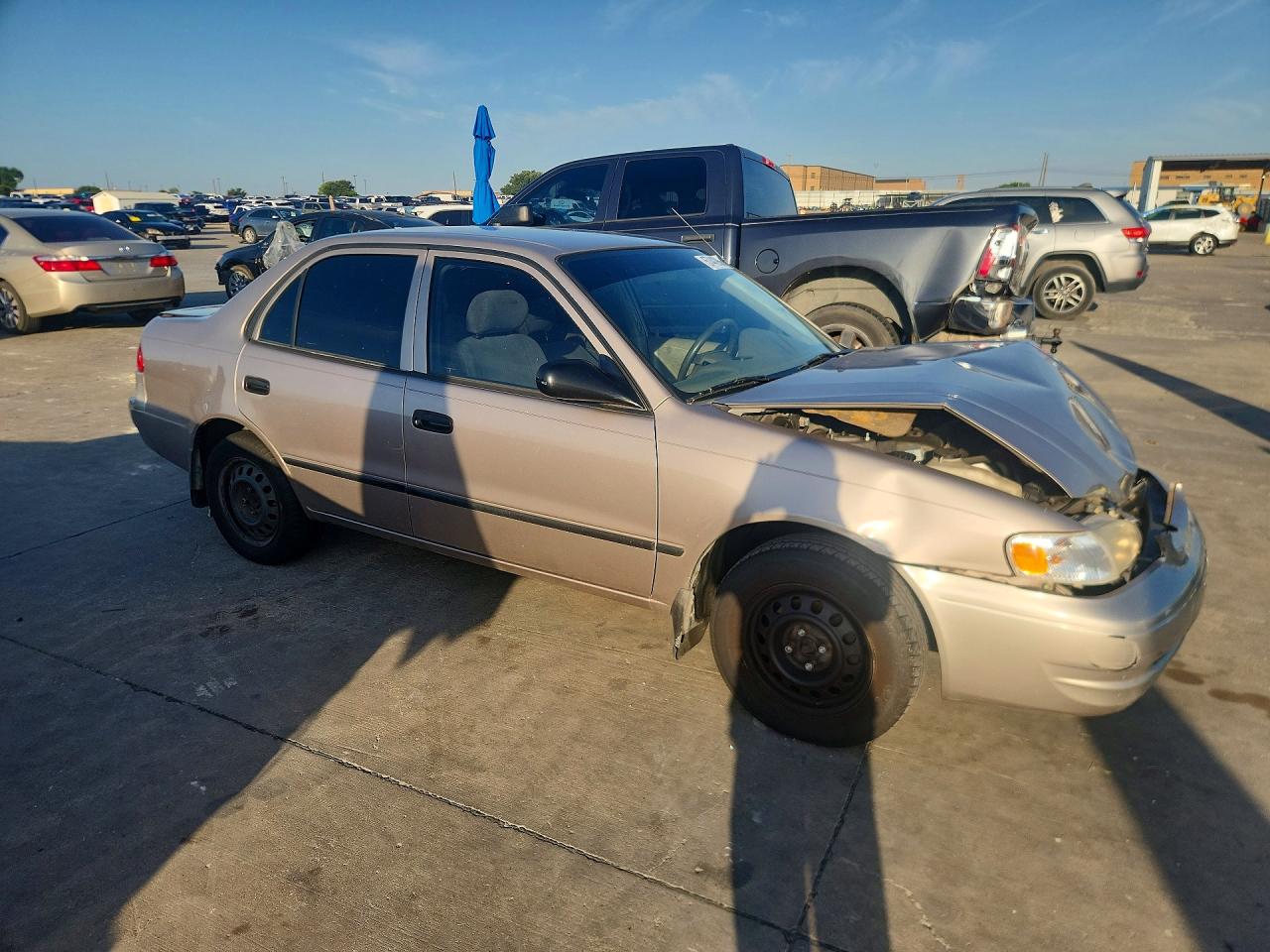 1999 Toyota Corolla Ve Серебряный vin: 2T1BR12E2XC227722