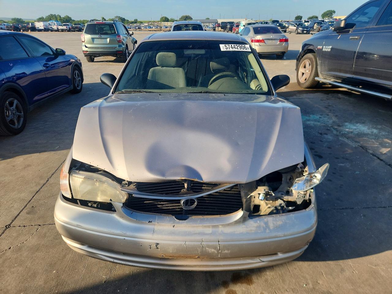 1999 Toyota Corolla Ve Серебряный vin: 2T1BR12E2XC227722
