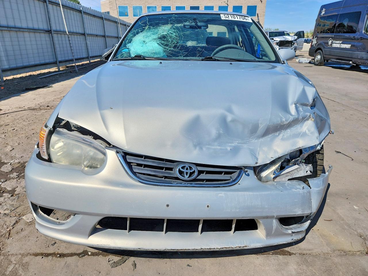 2001 Toyota Corolla Le Silver vin: 2T1BR12E31C431467