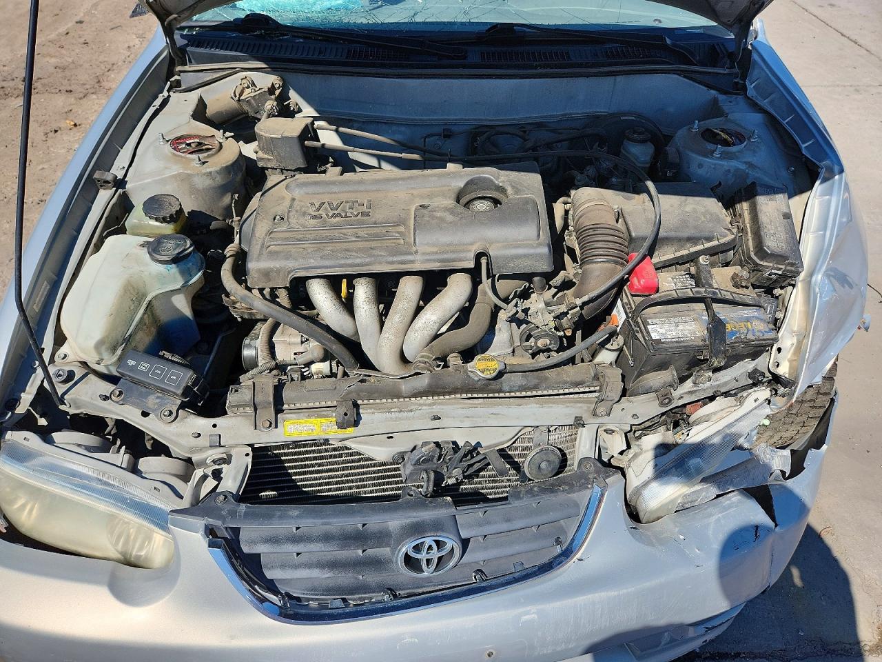 2001 Toyota Corolla Le Silver vin: 2T1BR12E31C431467