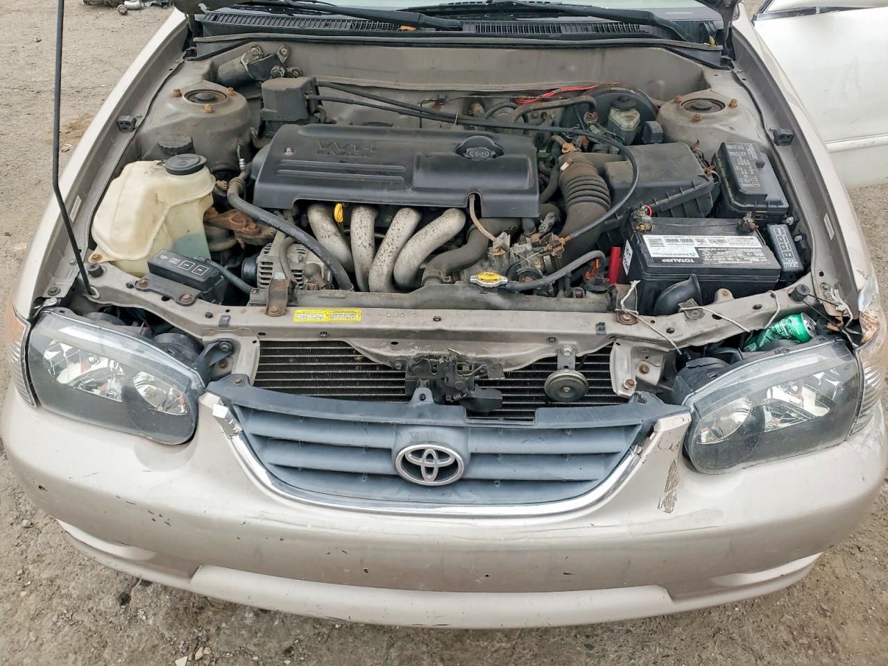 2001 Toyota Corolla Le Желто-коричневый vin: 2T1BR12E31C457535