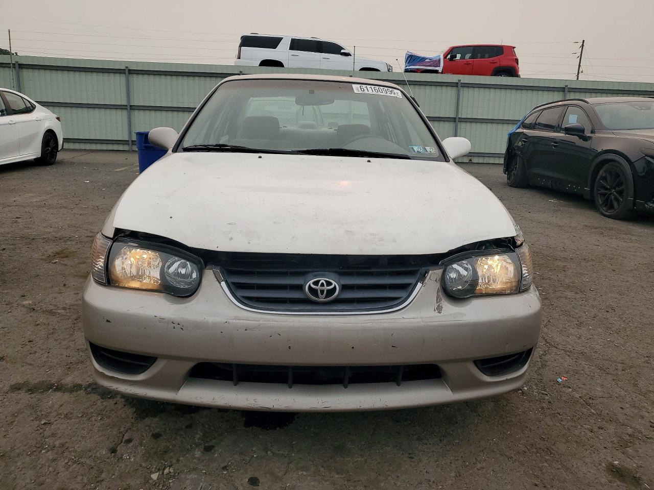 2001 Toyota Corolla Le Желто-коричневый vin: 2T1BR12E31C457535
