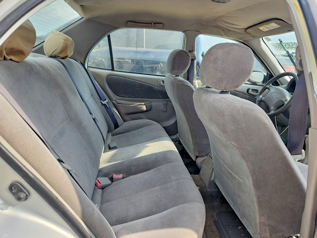 2001 Toyota Corolla Ce Silver vin: 2T1BR12E31C496688