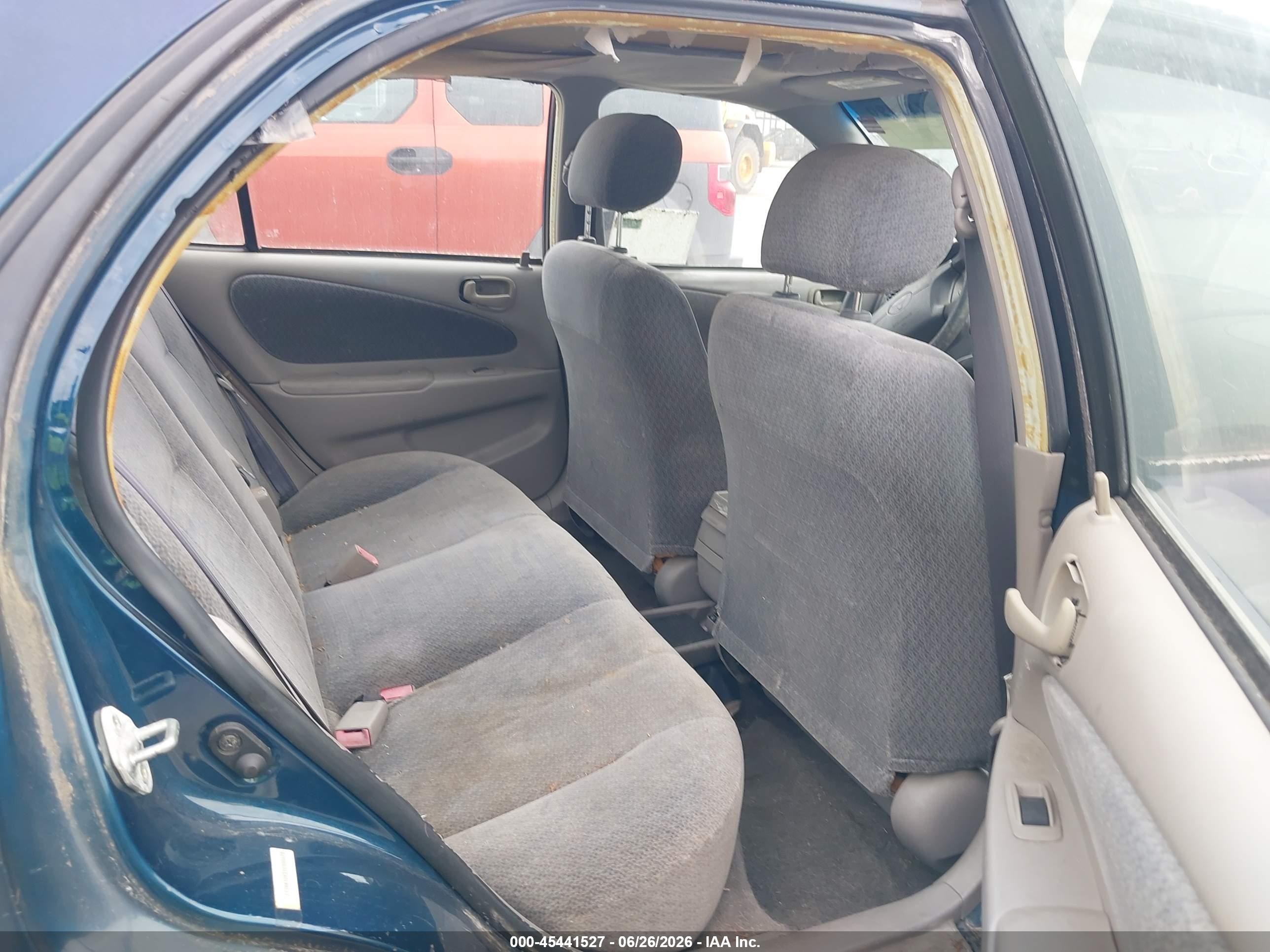 2001 Toyota Corolla Le Blue vin: 2T1BR12E31C500478