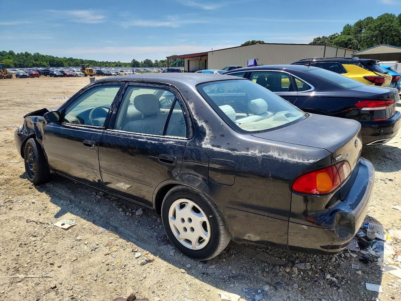 1999 Toyota Corolla Ve Black vin: 2T1BR12E3XC156563