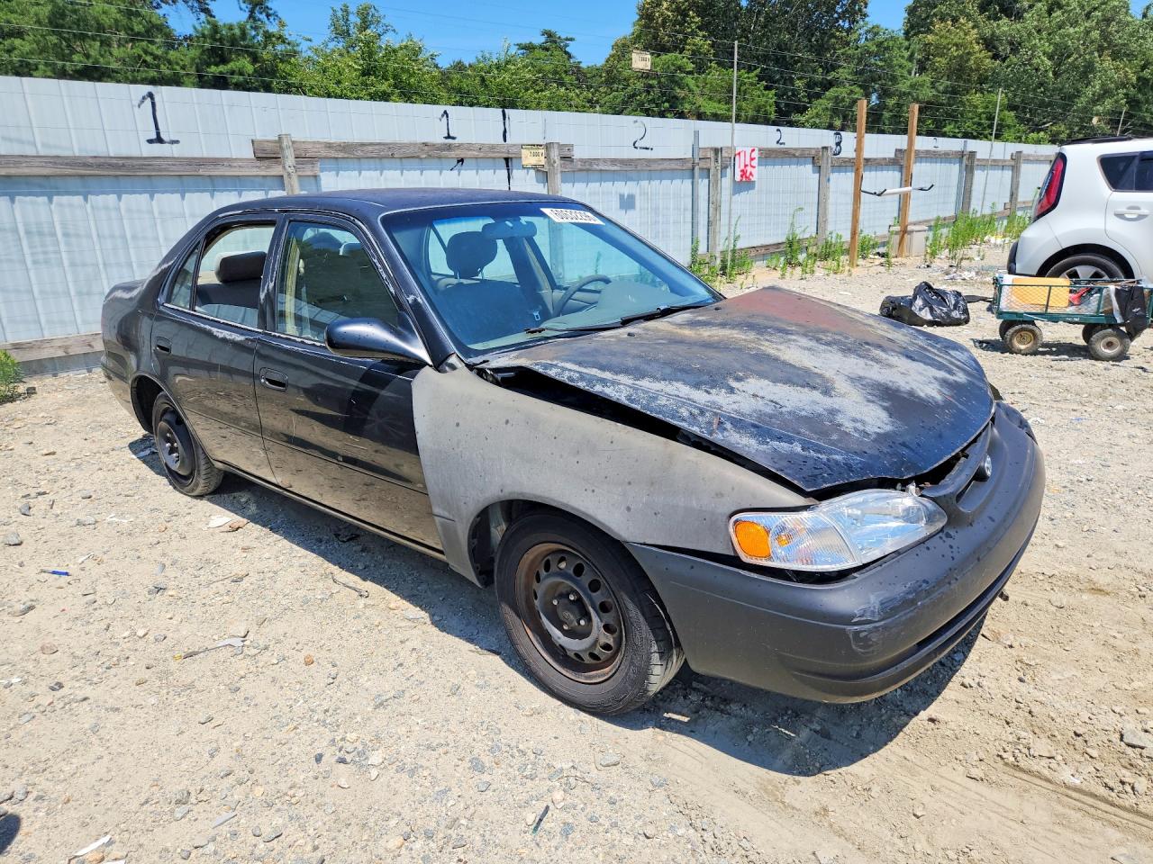 1999 Toyota Corolla Ve Black vin: 2T1BR12E3XC156563