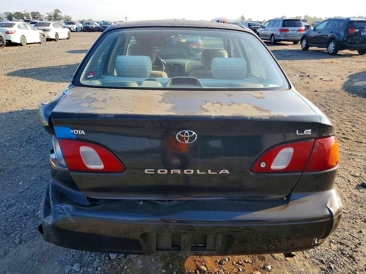 1999 Toyota Corolla Ve Black vin: 2T1BR12E3XC179020