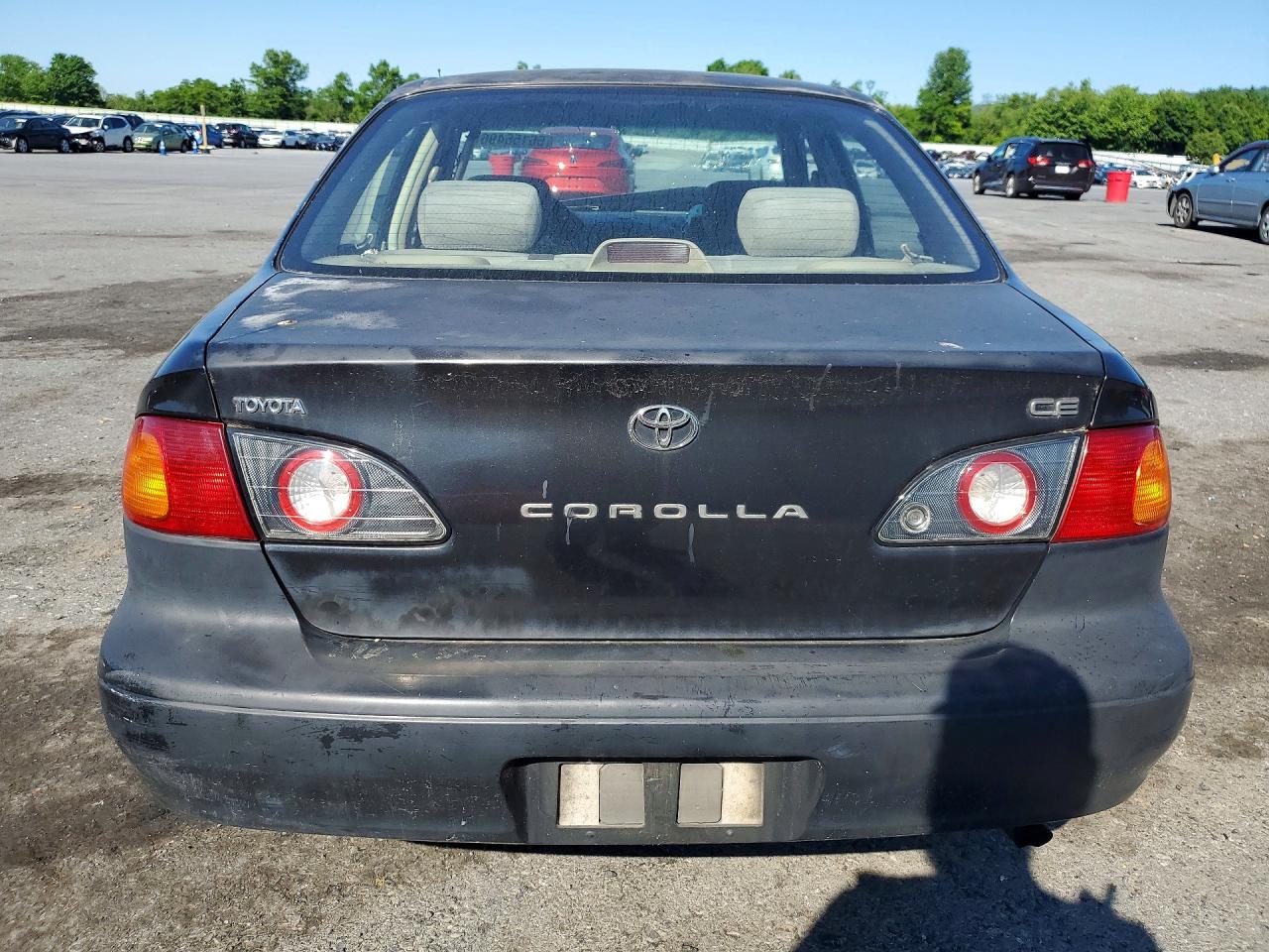 1999 Toyota Corolla Ve Black vin: 2T1BR12E3XC252922