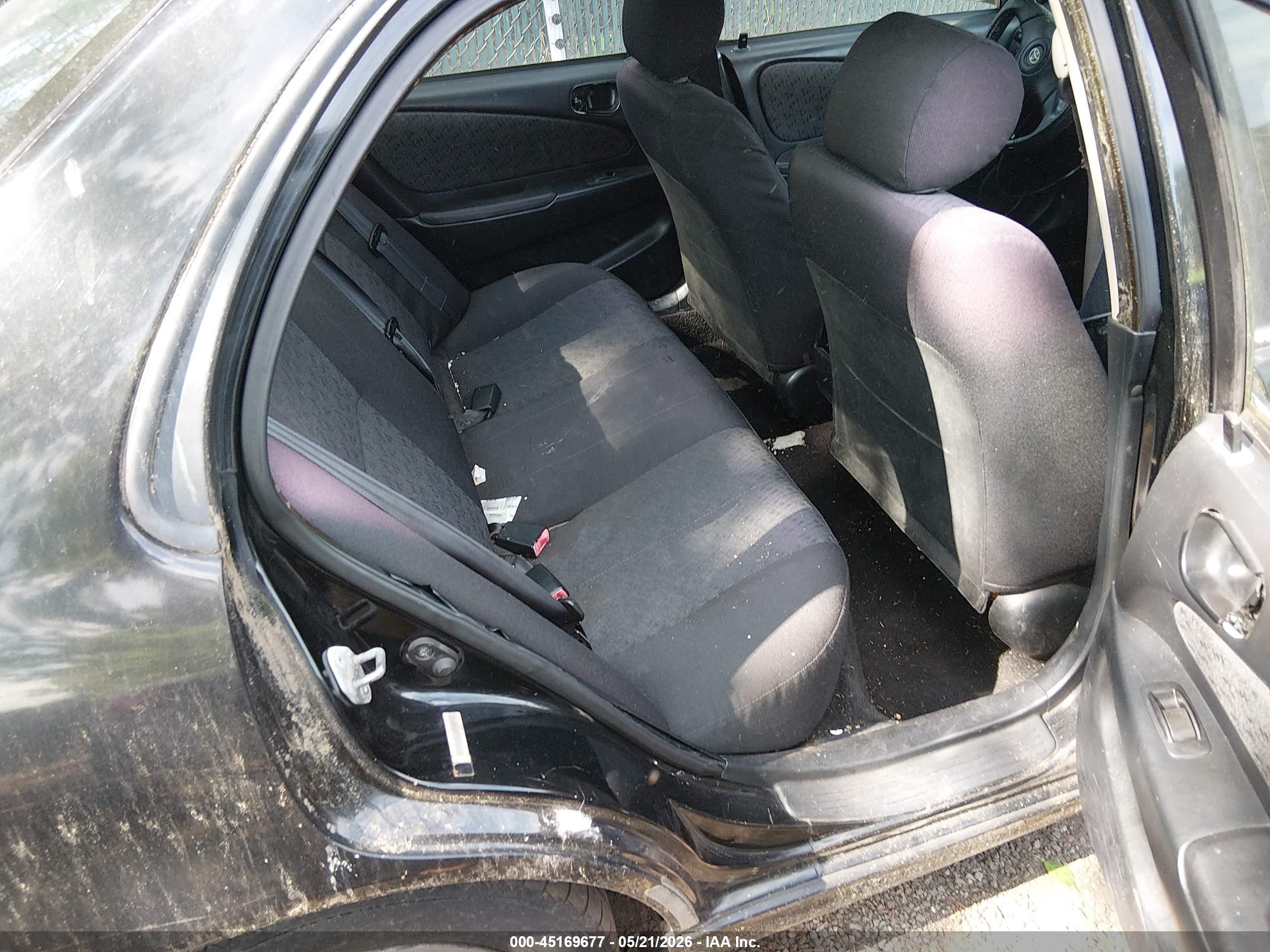 2001 Toyota Corolla S Black vin: 2T1BR12E41C460721