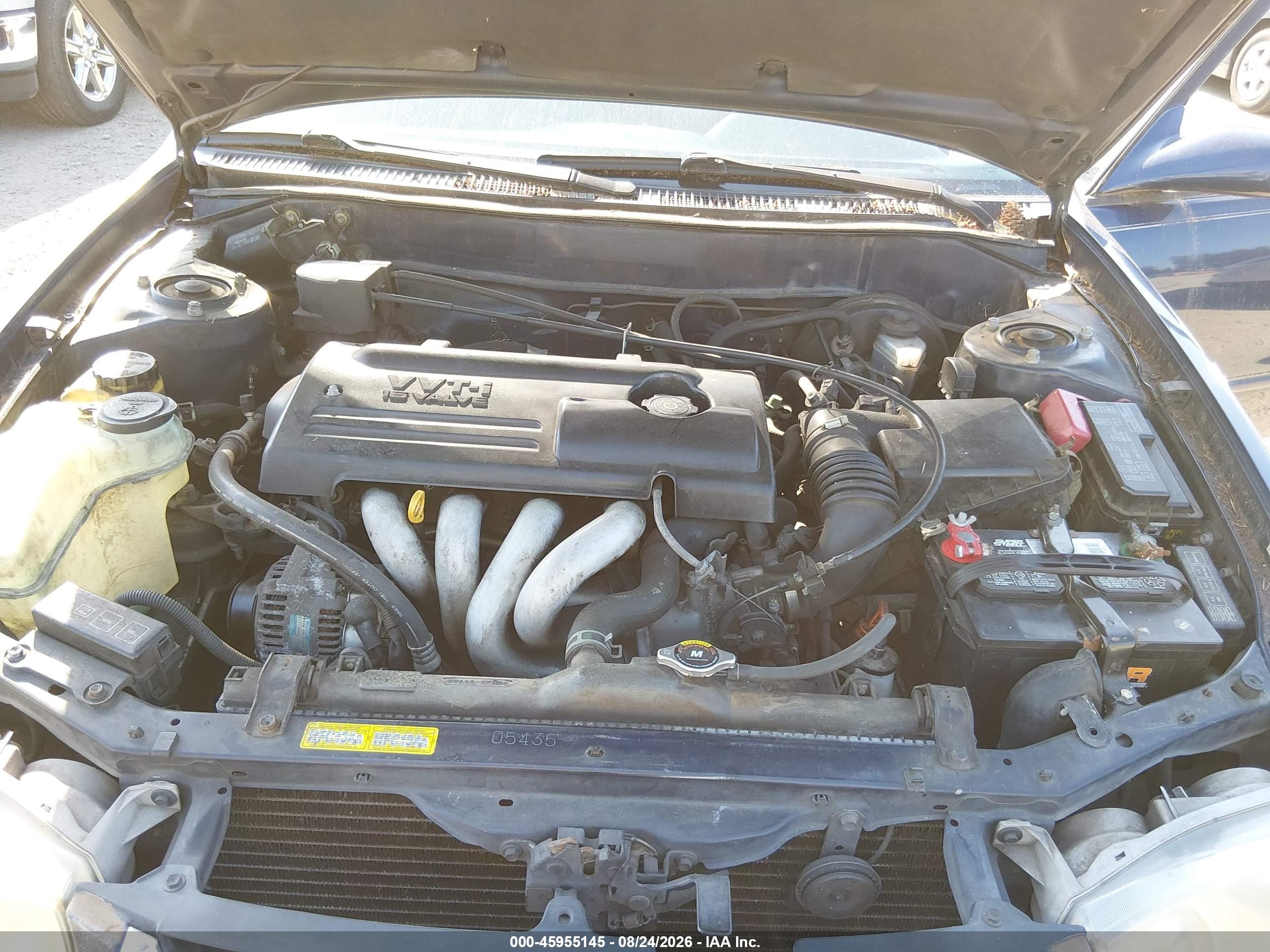 2001 Toyota Corolla Le Blue vin: 2T1BR12E41C503681