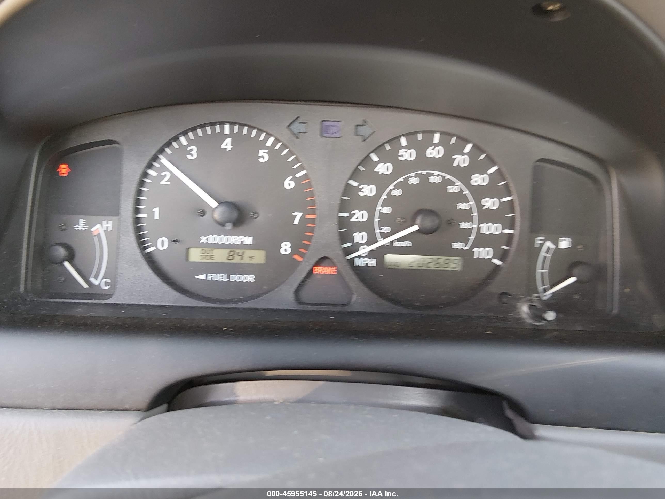 2001 Toyota Corolla Le Blue vin: 2T1BR12E41C503681