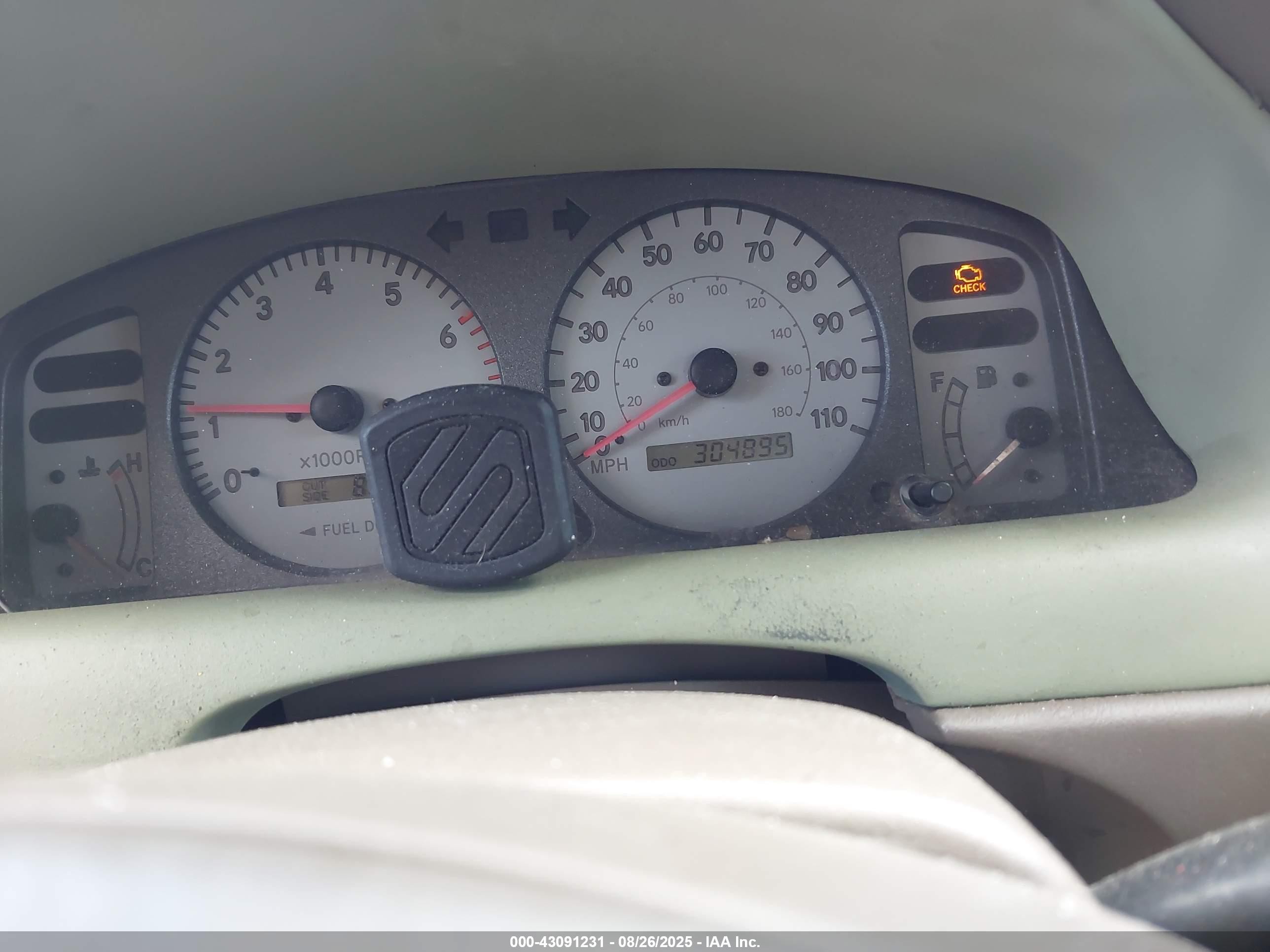 1999 Toyota Corolla Le Коричневый vin: 2T1BR12E4XC134488