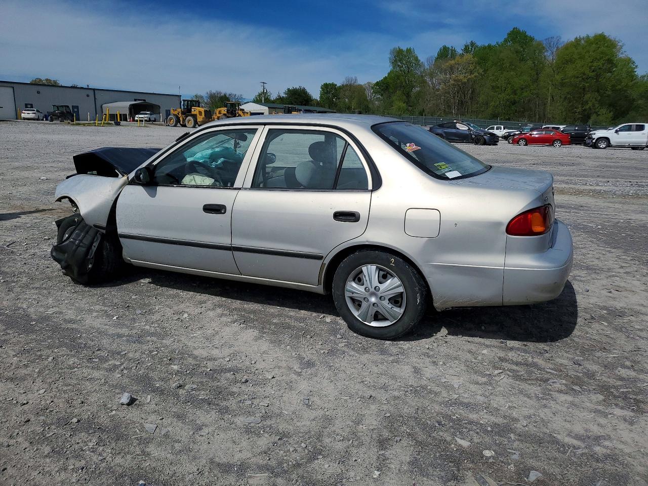 2000 Toyota Corolla Ve Silver vin: 2T1BR12E4YC315334