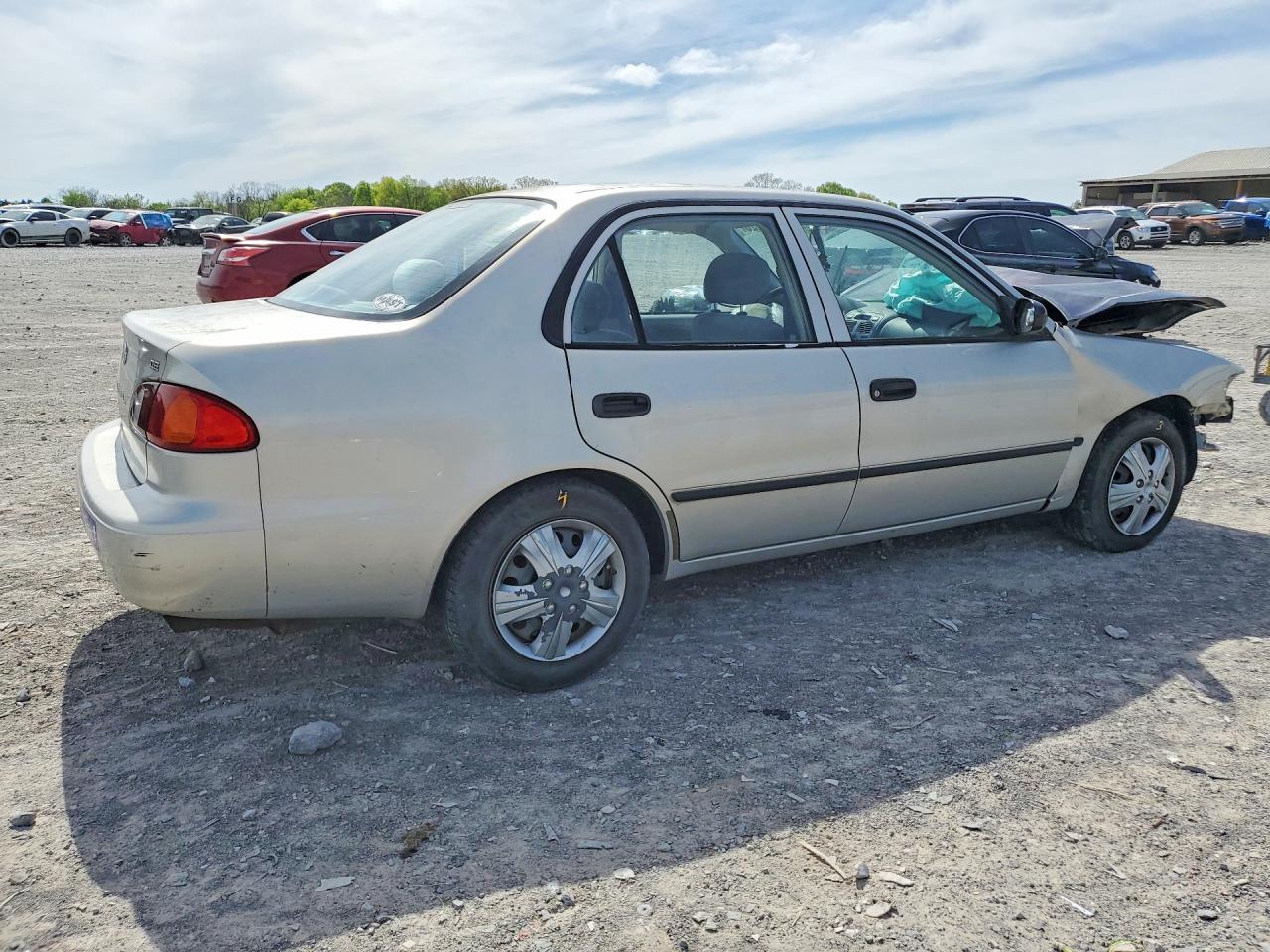 2000 Toyota Corolla Ve Silver vin: 2T1BR12E4YC315334