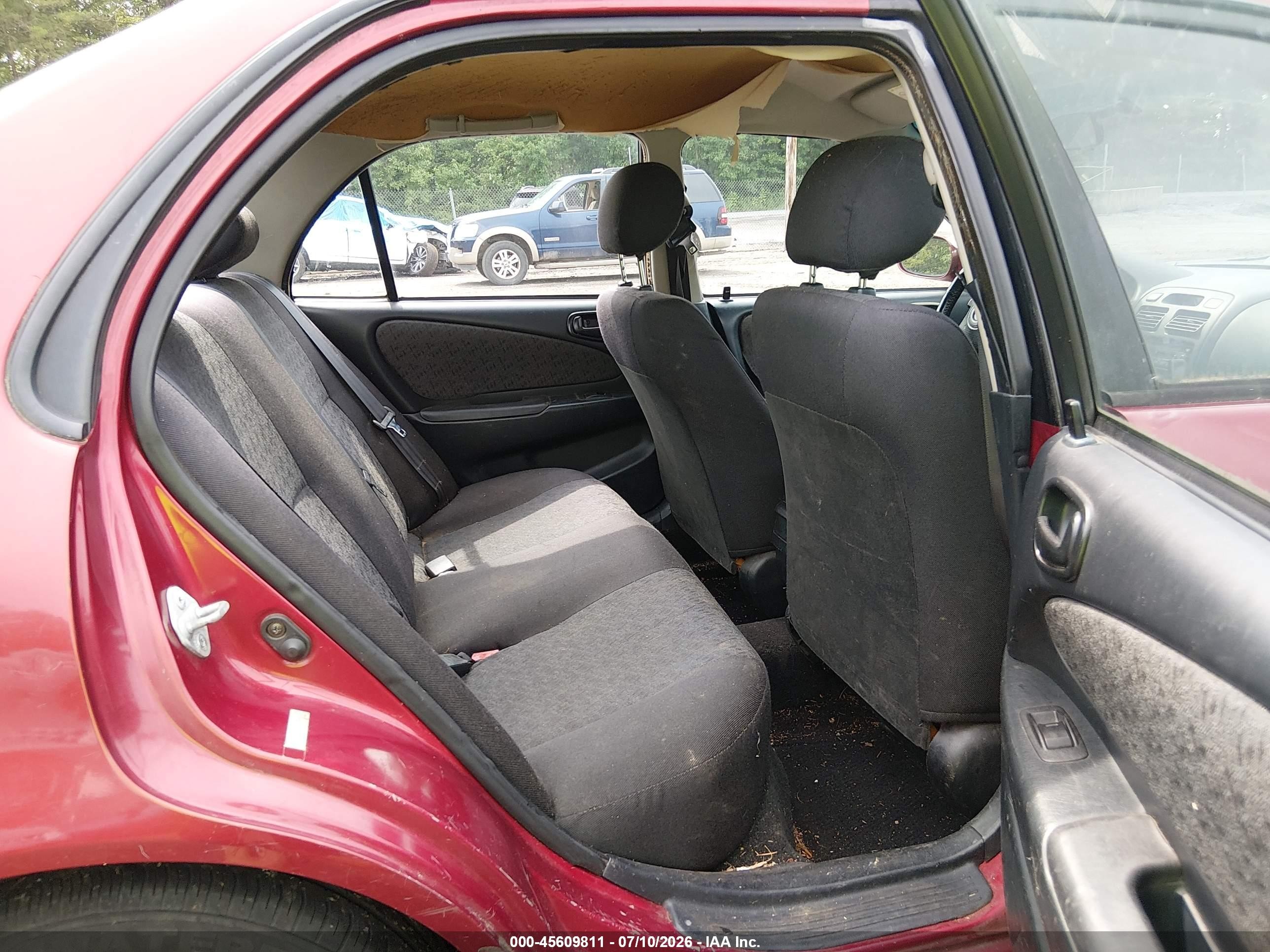 2002 Toyota Corolla S Красный vin: 2T1BR12E52C578939