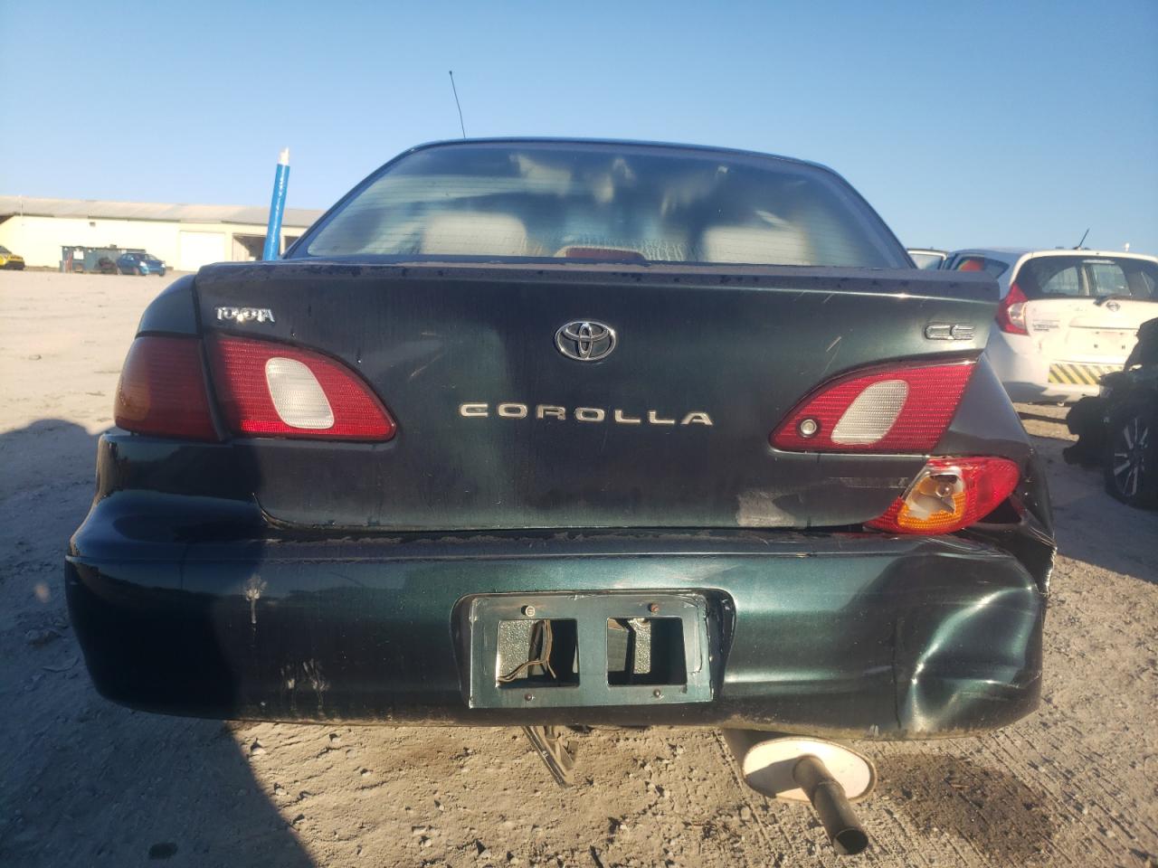 1999 Toyota Corolla Ve Green vin: 2T1BR12E6XC183403