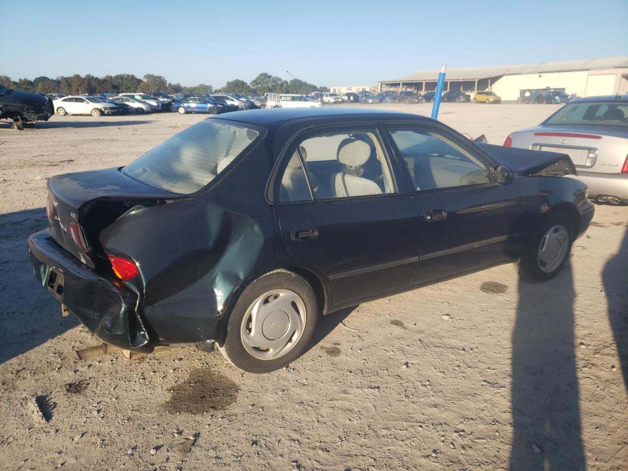 1999 Toyota Corolla Ve Green vin: 2T1BR12E6XC183403