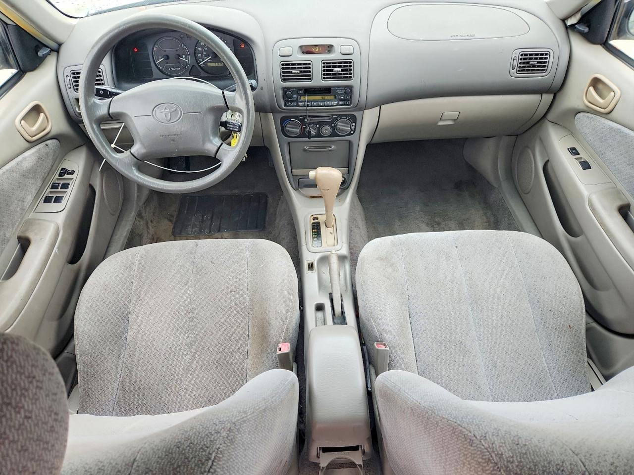 1999 Toyota Corolla Ve White vin: 2T1BR12E6XC199326